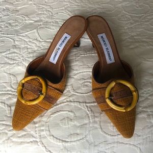Manolo Blahnik kitten heels